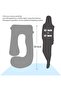Pregnancy Pillows Full Body Maternity Pillow for Sleeping with Cooling Washable Cover, Support - 8