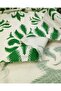 Creamy Leaf Patterned Cotton Linen (Width 150 cm X Length 220 cm) - 7
