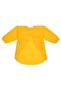 MÅLA Apron with long sleeves, yellow