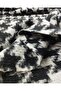 Woven Terry Medium Thick Houndstooth Pattern Black White Width: 150 - 6