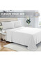 2-Piece Bed Sheet Set, 100% Cotton Sateen Fabric , Size : 160 x 220cm - 8