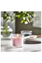 LUGNARE Scented candle in glass, Jasmine/pink, 20 hr - 4