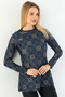 Single Top Lycra Blouse Swimsuit Full Hijab Swimsuit 2365 Black - 5