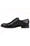 Men's Oxford Large Size Shoes Black Leather - 4