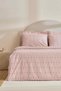 Vivien Brodeli 100% Cotton Double Duvet Cover Set Powder - 8