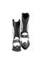Women's Cowboy Boots Black White - 2