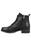 Daily Women's Boots Black Natural Leather - 5