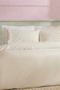 Nellie Embroidered 100% Cotton Double Duvet Cover Set White - 2