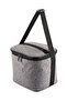 10 Lt Thermos Cooler Camping Bag - Heat Insulated Thermal Ice Box with Straps for Keeping Hot and Cold, Gray - 3