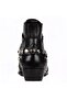 Black Men's Cowboy Boots (Western) - 3