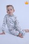 1-6 Years Unisex Girl Boy Pajamas Set Home Wear Tracksuit Set - 2