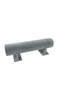 Domestic Production Large Size Suede Fabric Gray Color 50 cm Standing Crown Stand - 5