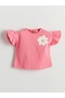 Lcw Baby Pink Crew Neck Floral Baby Girl Blouse 2-Pack - 2