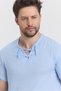 Men's Shirt - Muslin Alaçatı T-Shirt - with Rope Detail - 4070 - 4