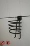 Black Hair Dryer Blow Dryer Hanger Holder with Square Strong Adhesive Hook Stainless Hanger Bracket - 3