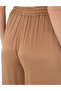 Brown Satin Loose Fit Trousers 50301237-Vr029 - 6