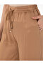 Brown Satin Loose Fit Trousers 50301237-Vr029 - 5