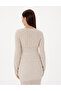 Cream Slim Fit Knitted Cardigan 50301371 -Vr071 - 5