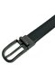 Genuine Leather Reversible Belt For Men, Black & Brown Or Tan Formal Belt Men's Leather Belt - 3