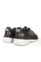Dericlub Men's Lace-Up Comfort Casual Shoes Real Leather Fr 242010 Black - 6