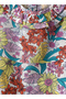 Tropical Floral Viscose Sleeveless Top for Infant Girls - 3