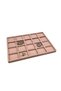Domestic Production Suede Fabric Pink Color 34/24 cm 20 Compartments Drawer Inside Jewelry Stand - 3