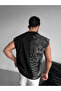 Oversize Sports Athlete Men's Embossed Printed Premium - 3