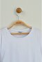 23 April Girl's Long Sleeve Plain White Badi (Age 6-13) - 2