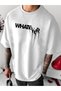 What Ever Printed Oversize T-Shirt