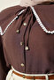 Women's Sailor Collar Laced Shirt - 2