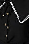 Women's Sailor Collar Laced Shirt - 2