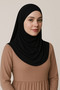 وشاح حجاب جاهز مطوي