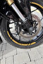 Matte Gold Wheel Strip Sticker for Qj Motor and Rks Srk 400Rr (8 Pieces)