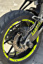 For Yamaha Motor Assembly Neon Yellow Compatible with All Models Rim Strip (12 Pieces)