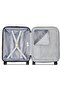 Depart Hard 61cm Hardcase Expandable 4 Double Wheel Cabin Luggage Trolley Grey - 3