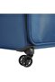Caracas 55cm Softcase 4 Double Wheel Expandable Cabin Luggage Trolley Night Blue - 6
