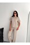 Modal Fabric Rabbit Embroidered Top and Bottom Casual Set / Lightweight Baggy Bottom and Short Sleeve Top
