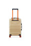 JH002B 55 cm Hardcase 4 Double Wheel Expandable Cabin Luggage Trolley Warm Sand - 6