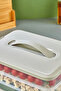 Practical 4 Tiers Storage Container Refrigerator Organizer Multi-Purpose Storage Container - 4