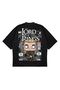 Unisex Oversize Lord of the Rings Back Printed Boxy Fit Thick Fabric (240Gsm) T-Shirt