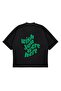 Unisex Oversize Wish You Were Here Printed Boxy Fit Thick Fabric (240Gsm) T-Shirt - 2