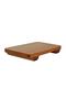 Solid Wood Leg Presentation Meat Board 30 X14 Wood One Piece
