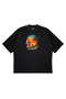 Unisex Oversize a Bathing Ape Surfing Printed Boxy Fit Thick Fabric (240Gsm) T-Shirt