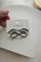 Asymmetrical Baroque Silver Color Women's Earrings