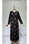 Women's New Season Combed Cotton Collar Patterned Mother's Dress