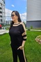 Black and Vision Flexible Combed Cotton Fabric in Its Noble Tone Meets Comfort - 7