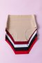 Women's Seamless Laser Cut Lycra High Waist Panties 5 Pack - 4