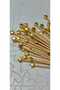 No:69 - 50Pcs Decorative Mini Star Beaded Promise Engagement Birthday Party Chic Cocktail Ornament Toothpicks