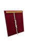 Suede Fabric Burgundy Color 20/16 cm Standing Hook Bracelet Display Stand - 3