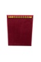 Suede Fabric Burgundy Color 20/16 cm Standing Hook Bracelet Display Stand - 2
